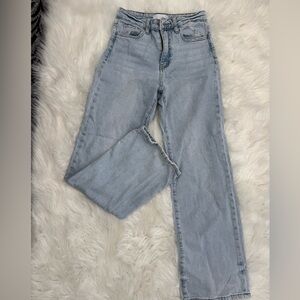 Vici Blue Straight Leg Jeans Classic Style